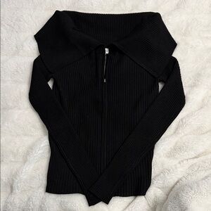 Elegant Black Women's Sweater